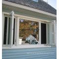 Aluminum Open Inside French Casement Window with Blinds